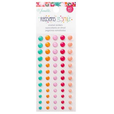 American Crafts Shimelle Laine Reasons To Smile - Enamel Dots